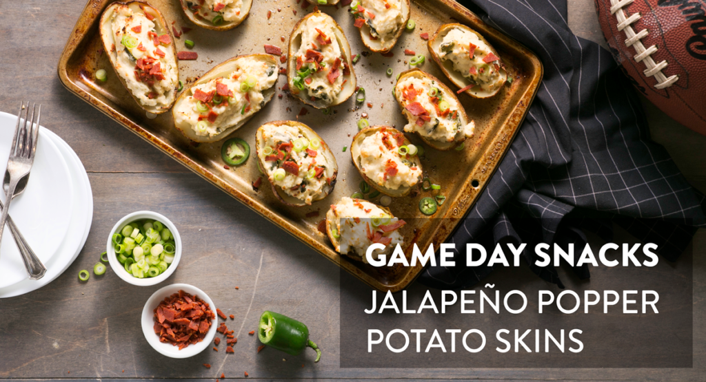 Healthy Jalapeno Potato Skins