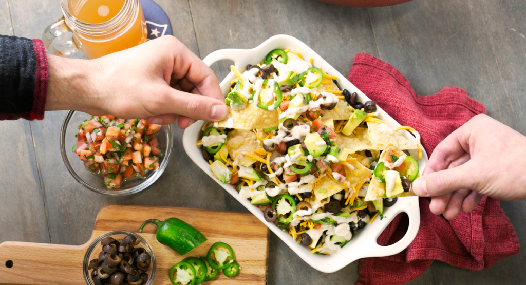 Loaded Vegan Nachos