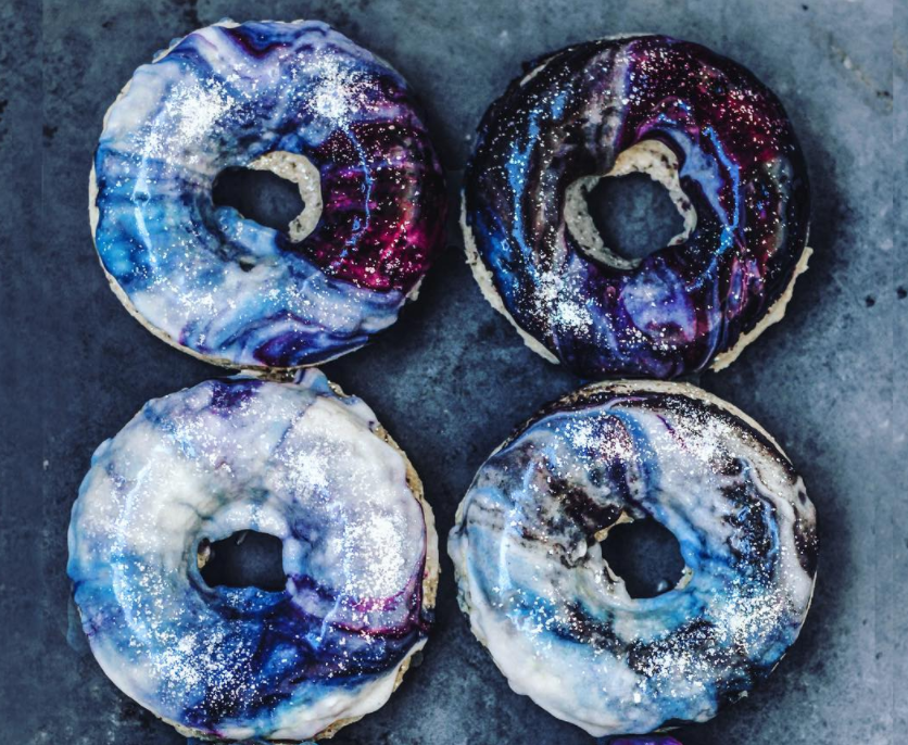 galaxy donuts