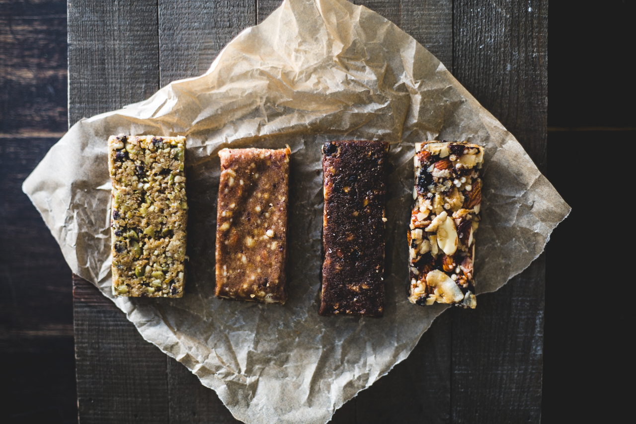 homemade vegan nutrition bars