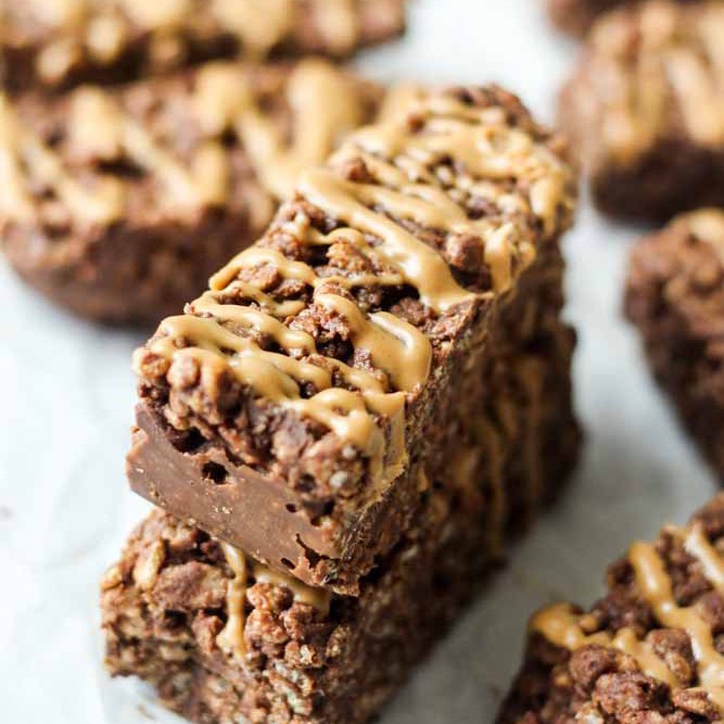 chocolate peanut butter no-bake vegan nutrition bars - vegan nutrition bars